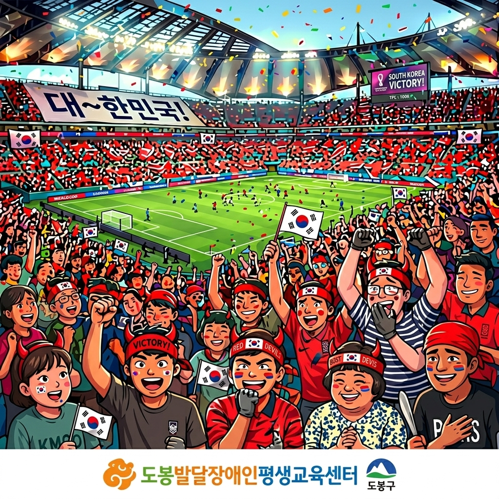월드컵 예선전 응원&40;6.19.&41;